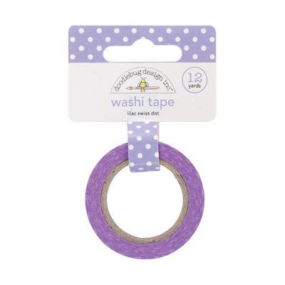 Doodlebug Washi Tape Swiss Dot - Lilac